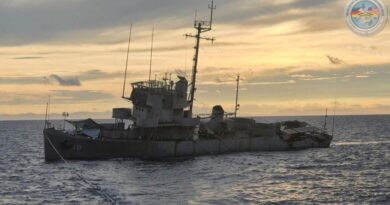 WWII-era ship sinks before it can be sunk as target practice in U.S.-Philippine drills