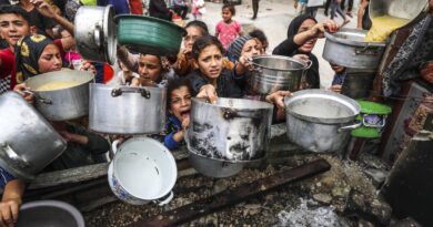 Israel lets limited aid into Gaza, as Netanyahu says allies can’t tolerate “images of mass famine”