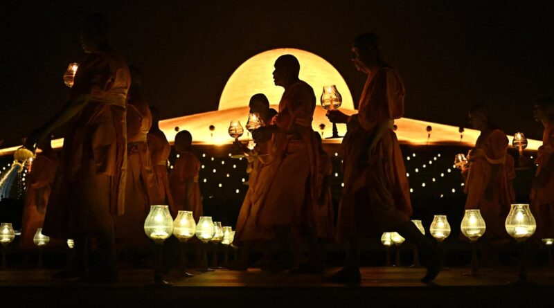 Monk arrested for allegedly embezzling $9 million from temple in Thailand
