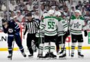 Red-hot Mikko Rantanen records 2nd hat trick in a row, as Stars beat Jets in Game 1