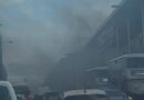 Horror as huge fire erupts at Tesco supermarket as shoppers run for their lives
