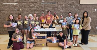 Harrison County 4-H Campers Honor Hospitalized Veterans with ‘Waves of Gratitude’