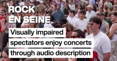 Rock en Seine: Visually impaired spectators enjoy festival with audio description