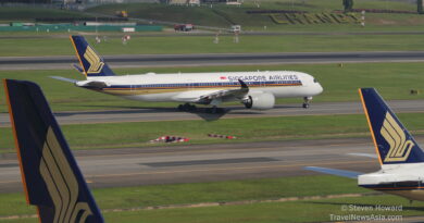 Singapore Changi Airport Reports Q2 2024 Traffic