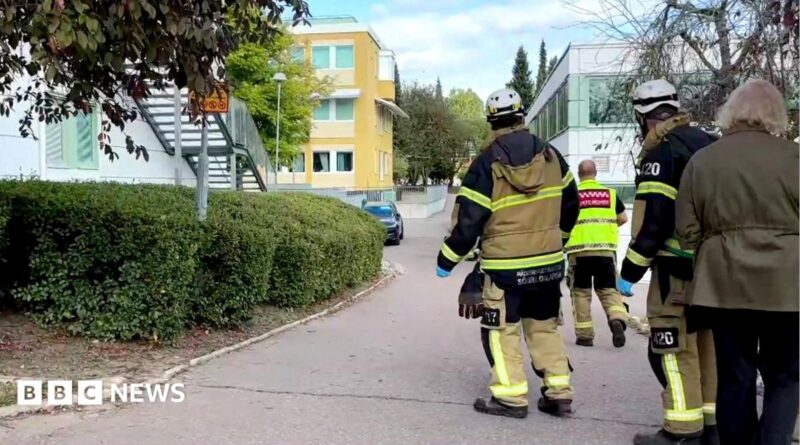 Several injured after sword attack at Swedish school