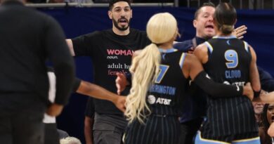 Ex-NBA center Enes Kanter Freedom ejected from WNBA game after being confronted by Chicago Sky star Natasha Cloud