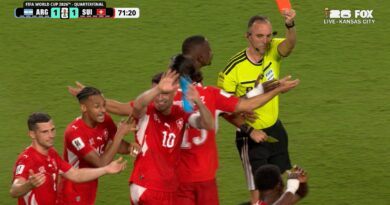 Was Switzerland’s Red Card vs. Argentina At The World Cup A Mistake?