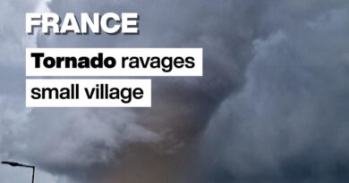 France: Tornado ravages small village