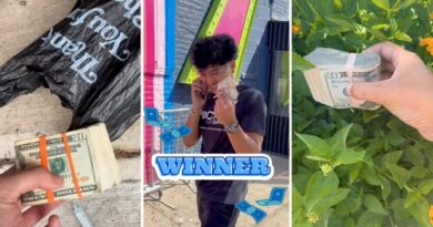 People are scrambling to find wads of cash dropped all over American cities