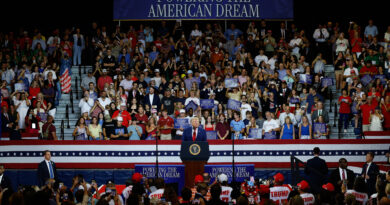 Trump is finally hitting the campaign trail. It’s not for a battleground member.