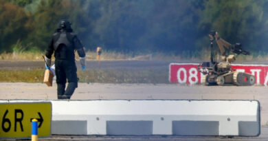 Germany blames Russia for airport drone incident, hits back with sanctions