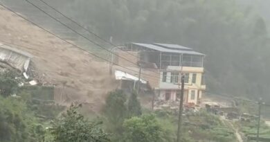 Typhoon Saudel: days of flooding trigger fatal landslide in central China