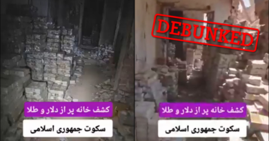 A Hezbollah hideout stuffed with cash? Nope, this video was AI-generated