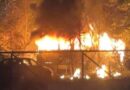 Bridgeport among Several First Responders at Recent Structure Fire that Results in Unit being Destroyed