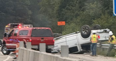 Pair of Medical Transports Required after Two-Vehicle Accident North of Bridgeport in Monongalia County