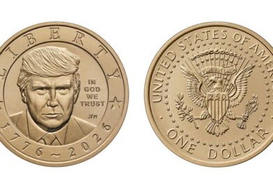 Gold-colored $1 Trump coins are now available, but it will cost you more than $1 to buy one