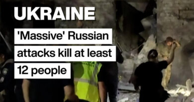 'Massive' Russian missile, drone attacks on Kyiv